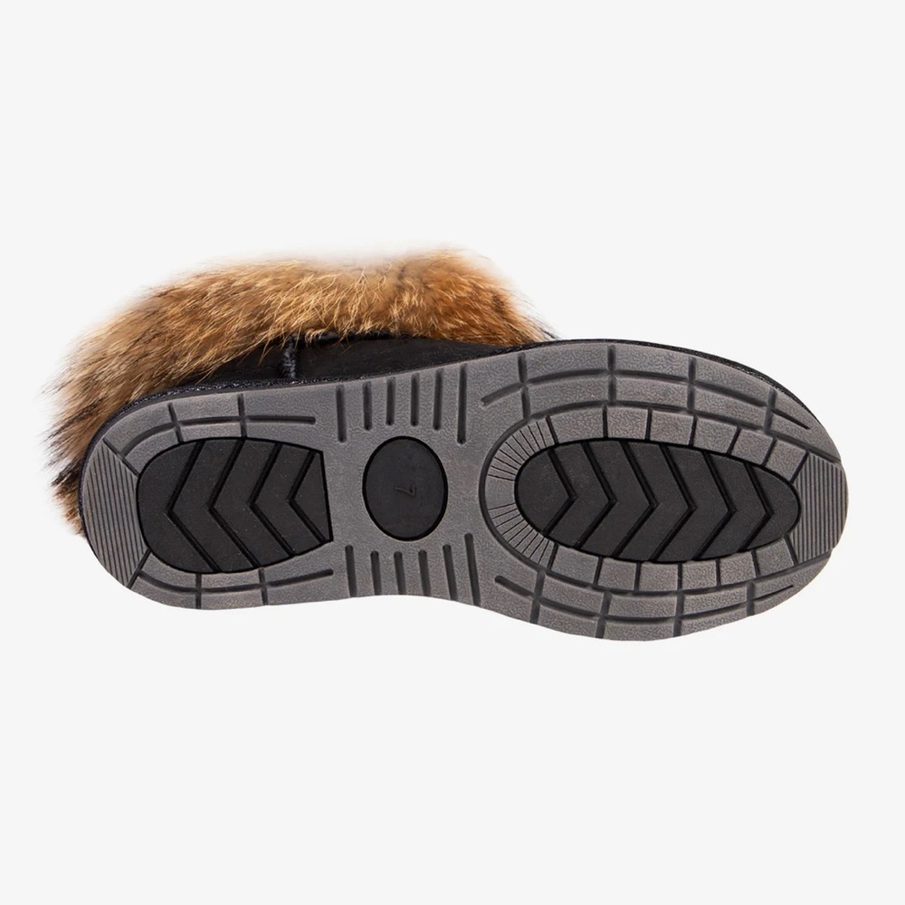 Cloud nine Rocco Women's Black and Tan Fur-Lined boots - Picture 4 of 12